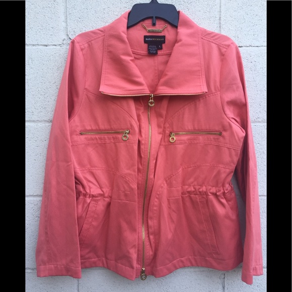 DANA BUCHMAN Sports Jacket 63% Cotton ZIP up NICE - Picture 5 of 14